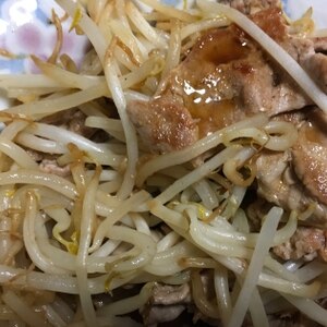 節約！もやしの焼き肉タレ炒め